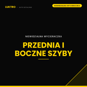 Niewidzialna wycieraczka – pakiet (przednia i boczne szyby)