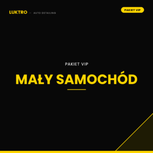Pakiet VIP (podstawowe czyszczenie) – mały samochód